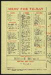QUICK LUNCHEON AND AFTERNOON TEA [held by] SIEGEL COOPER CO. [at] "NEW YORK, NY" (REST;)