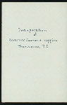 INAUGURATION DINNER [held by] GOVERNOR JAMES H. HIGGINS [at] "PROVIDENCE, RI" (OTHER;)