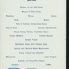 INAUGURATION DINNER [held by] GOVERNOR JAMES H. HIGGINS [at] "PROVIDENCE, RI" (OTHER;)