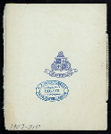 NEW YEAR'S DINNER [held by] HOTEL JEFFERSON [at] "SAN FRANCISCO, CA" (HOTEL;)