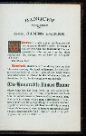 BANQUET TO ABOVE [held by] JAMES DUNNE [at] "MANHASSET CLUB, BROOKLYN, NY" (OTHER (PRIVATE CLUB);)