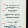 BANQUET TO ABOVE [held by] JAMES DUNNE [at] "MANHASSET CLUB, BROOKLYN, NY" (OTHER (PRIVATE CLUB);)