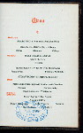 BANQUET TO ABOVE [held by] JAMES DUNNE [at] "MANHASSET CLUB, BROOKLYN, NY" (OTHER (PRIVATE CLUB);)