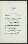 ALL AMERICAN BANQUET IN HONOR OF EDWIN C. HALL [held by] COEUR DE LION CAMMANDERY NUMBER TWENTY-THREE KNIGHTS TEMPLAR [at] "NEW YORK, NY"