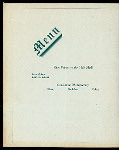 THIRD ANNUAL BANQUET [held by] SAN FRANCISCO LUMBER DEALERS EXCHANGE [at] "PALACE HOTEL, SAN FRANCISCO, CA" (HOTEL;)