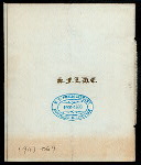 THIRD ANNUAL BANQUET [held by] SAN FRANCISCO LUMBER DEALERS EXCHANGE [at] "PALACE HOTEL, SAN FRANCISCO, CA" (HOTEL;)