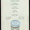 THIRD ANNUAL DINNER [held by] NEW HAVEN COMMERCIAL TRAVELERS' ASSOCIATION [at] "NEW HAVEN HOUSE, NEW HAVEN CT" (HOTEL;)