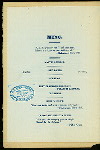 ANNUAL BANQUET [held by] OHIO COUNTY BAR ASSOCIATION [at] "FORT HENRY CLUB, WHEELING, WV" (OTHER (PRIVATE CLUB);)