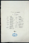 DINNER [held by] HOTEL KNICKERBOCKER [at] "NEW YORK, NY" (HOTEL;)