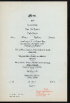 DINNER [held by] THE NEW YORK FARMERS [at] METROPOLITAN CLUB (OTHER [PRIVATE];)