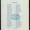 DINNER [held by] THE NEW YORK FARMERS [at] METROPOLITAN CLUB (OTHER [PRIVATE];)