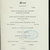132ND MONTHLY DINNER, LADIES RECEPTION [held by] BOSTON BOOT AND SHOE CLUB [at] HOTEL BRUNSWICK (HOTEL;)