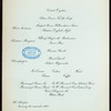 BANQUET [held by] NATIONAL CONVENTION FOR THE EXTENSION OF THE FOREIGN COMMERCE OF THE U.S. [at] "THE ARLINGTON, WASHINGTON, D.C." (HOTEL;)