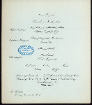 BANQUET [held by] NATIONAL CONVENTION FOR THE EXTENSION OF THE FOREIGN COMMERCE OF THE U.S. [at] "THE ARLINGTON, WASHINGTON, D.C." (HOTEL;)