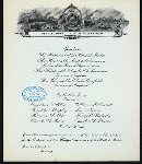 BANQUET [held by] NATIONAL CONVENTION FOR THE EXTENSION OF THE FOREIGN COMMERCE OF THE U.S. [at] "THE ARLINGTON, WASHINGTON, D.C." (HOTEL;)