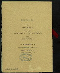 ANNUAL DINNER [held by] ALUMNI ASSOCIATION OF THE MASSACHUSETTS INSTITUTE OF TECHNOLOGY [at] "HOTEL BRUNSWICK, BOSTON, MA" (HOTEL;)