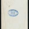 DINNER [held by] BROROUGH HALL [at] STOCKTON-ON-TEES (ENGLAND?) (FOR;)