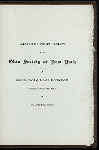 TWENTY-FIRST ANNUAL BANQUET [held by] OHIO SOCIETY OF NEW YORK [at] "WALDORF-ASTORIA, NEW YORK" (HOTEL;)