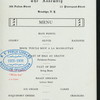 57TH ANNUAL DINNER [held by] MANHATTANCRICKET CLUB [at] "THE ASSEMBLY, 308 FULTON STREET, BROOKLYN, NY" (REST(?);)