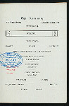57TH ANNUAL DINNER [held by] MANHATTANCRICKET CLUB [at] "THE ASSEMBLY, 308 FULTON STREET, BROOKLYN, NY" (REST(?);)