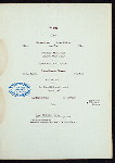 LADIES' NIGHT [held by] CLOVER CLUB OF BOSTON [at] "HOTEL SOMERSET, [BOSTON, MA]" (HOTEL;)