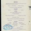 SEVENTEENTH ANNUAL SOCIAL SESSION [held by] B.P.O.E. AMSTERDAM LODGE NO. 101 [at] "AMSTERDAM, NY" (OTHER (PRIVATE CLUB?);)