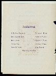 SEVENTEENTH ANNUAL SOCIAL SESSION [held by] B.P.O.E. AMSTERDAM LODGE NO. 101 [at] "AMSTERDAM, NY" (OTHER (PRIVATE CLUB?);)