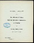 ANNUAL BANQUET [held by] MERCHANT TAILOR'S NATIONAL PROTECTIVE ASSOCIATION OF AMERICA [at] "THE ARLINGTON, WASHINGTON, D.C." (HOTEL;)