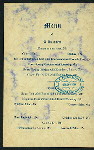 DINNER [held by] B.P.O.E. [at] "CONVENTION HALL, BUFFALO, NY" (OTHER (PRIVATE CLUB);)
