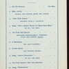 DINNER- VAUDEVILLE [held by] CHI PHI ASSOCIATION IN THE CITY OF NEW YORK [at] CAFE BOULEVARD (NEW YORK?); (REST;)