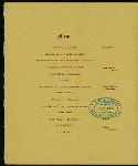 SECOND ANNUAL DINNER [held by] THE OREGON AND WASHINGTON LUMBER MANUFACTURERS' ASSOCIATION [at] "COMMERCIAL CLUB, PORTLAND, OR" (OTHER (PRIVATE CLUB);)