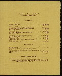 SECOND ANNUAL DINNER [held by] THE OREGON AND WASHINGTON LUMBER MANUFACTURERS' ASSOCIATION [at] "COMMERCIAL CLUB, PORTLAND, OR" (OTHER (PRIVATE CLUB);)