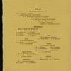 SECOND ANNUAL DINNER [held by] THE OREGON AND WASHINGTON LUMBER MANUFACTURERS' ASSOCIATION [at] "COMMERCIAL CLUB, PORTLAND, OR" (OTHER (PRIVATE CLUB);)
