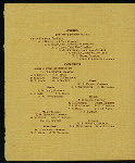 SECOND ANNUAL DINNER [held by] THE OREGON AND WASHINGTON LUMBER MANUFACTURERS' ASSOCIATION [at] "COMMERCIAL CLUB, PORTLAND, OR" (OTHER (PRIVATE CLUB);)