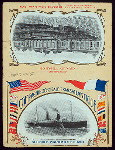 DINNER [held by] COMPAGNIE GENERAL TRANSATLANTIQUE [at] ABOARD PAQUEBOT LA GASCOGNE (SS;)