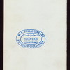 BANQUET ON ANNIVERSARY OF WASHINGTON'S BIRTHDAY [held by] LOUISIANA SOCIETY OF THE SONS OF THE AMERICAN REVOLUTION [at] "ANTOINE'S, NEW ORLEANS, LA" (REST;)
