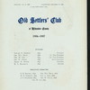 38TH ANNUAL BANQUET [held by] OLD SETTLERS CLUB OF MILWAUKEE COUNTY [at] PLANKINTON HOUSE (HOTEL;)