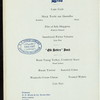 38TH ANNUAL BANQUET [held by] OLD SETTLERS CLUB OF MILWAUKEE COUNTY [at] PLANKINTON HOUSE (HOTEL;)