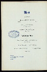 38TH ANNUAL BANQUET [held by] OLD SETTLERS CLUB OF MILWAUKEE COUNTY [at] PLANKINTON HOUSE (HOTEL;)