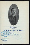 DINNER GIVEN TO COMMODORE HARRY B. GILPIN [held by] MEMBERS OF BALTIMORE YACHT CLUB [at] HOTEL RENNERT (HOTEL;)