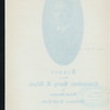 DINNER GIVEN TO COMMODORE HARRY B. GILPIN [held by] MEMBERS OF BALTIMORE YACHT CLUB [at] HOTEL RENNERT (HOTEL;)