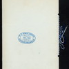 DINNER GIVEN TO COMMODORE HARRY B. GILPIN [held by] MEMBERS OF BALTIMORE YACHT CLUB [at] HOTEL RENNERT (HOTEL;)