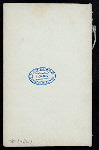 FAREWELL DINNER TO MAESTRO GIACOMO PUCCINI ON THE OCCASION OF HIS DEPARTURE TO EUROPE [held by] ENRICO CARUSO OF THE METROPOLITAN OPERA HOUSE [at] "NEW YORK, NY"