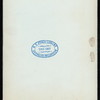 DINNER TO PENNSYLVANIA DELEGATION [held by] ELIAS DEEMER [at] "SHOREHAM THE, WASHINGTON, D.C." (HOTEL;)