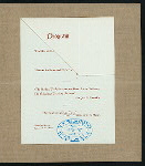 BANQUET, "SHOE TRADE NIGHT" [held by] SHOE AND LEATHER ASSOCIATION OF CHICAGO [at] GRAND PACIFIC HOTEL (HOTEL;)