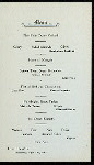 BANQUET IN HONOR OF CONGRESSMEN FROM GREATER NEW YORK [held by] NEW YORK POST OFFICE CLERKS ASSOCIATION [at] TERRACE GARDEN (REST;)