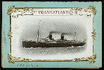 DINNER [held by] COMPAGNIE GENERAL TRANSATLANTIQUE [at] ABOARD PAQUEBOT LA PROVENCE (SS;)