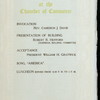 DEDICATION [held by] BUFFALO CHAMBER OF COMMERCE [at] ELLICOTT CLUB (BUFFALO NY?) (OTHER (PRIVATE CLUB?);)