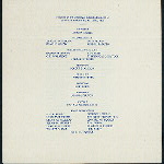 ANNUAL BANQUET CELEBRATING THE BATTLES OF LEXINGTON AND CONCORD [held by] MISSOURI SOCIETY [at] "JEFFERSON HOTEL, SAINT LOUIS, MO" (HOTEL;)