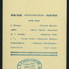 MIDDAG/DINNER [held by] DOBBELTSKRUE POSTDAMPSKIBET [at] "ON BOARD ""C.F. TIETGEN""" (SS;)